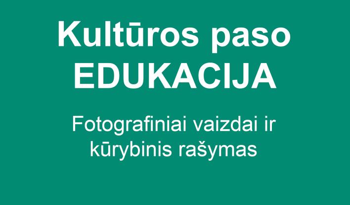 Kultūros paso edukacija
