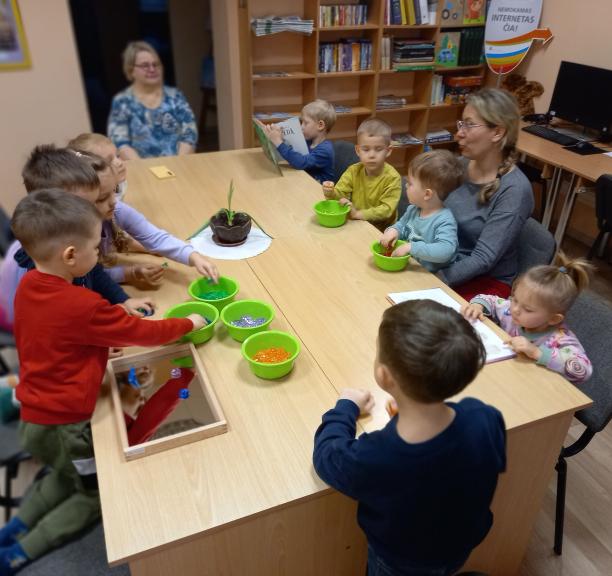 Sausio mėnesio veiklos Sitkūnų bibliotekoje