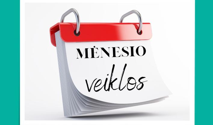 Mėnesio veiklos