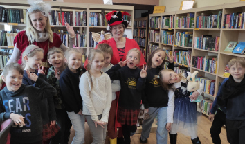 Vaikų knygos diena Rokų bibliotekoje