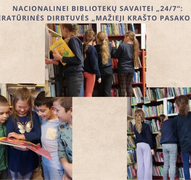 Balandžio mėnesio veiklos Eigirgalos bibliotekoje