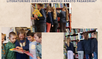 Balandžio mėnesio veiklos Eigirgalos bibliotekoje