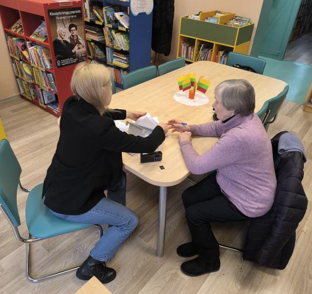 Vasario mėnesio veiklos Sitkūnų bibliotekoje