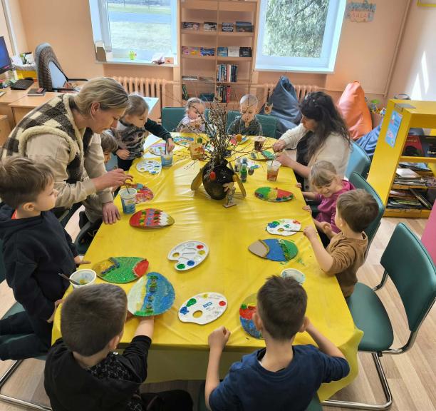 Balandžio mėnesio veiklos Sitkūnų bibliotekoje