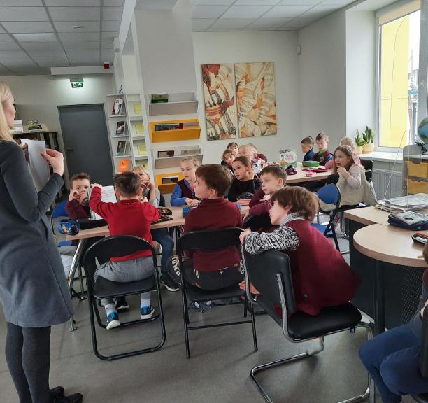 Skaitymo popietė Ramučių bibliotekoje