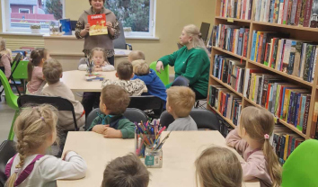 Lapkričio mėnesio veiklos Karmėlavos bibliotekoje.