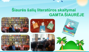 „Muminuko ir jo draugų kelionė į paslaptingą Šiaurės salą“ Vandžiogalos bibliotekoje