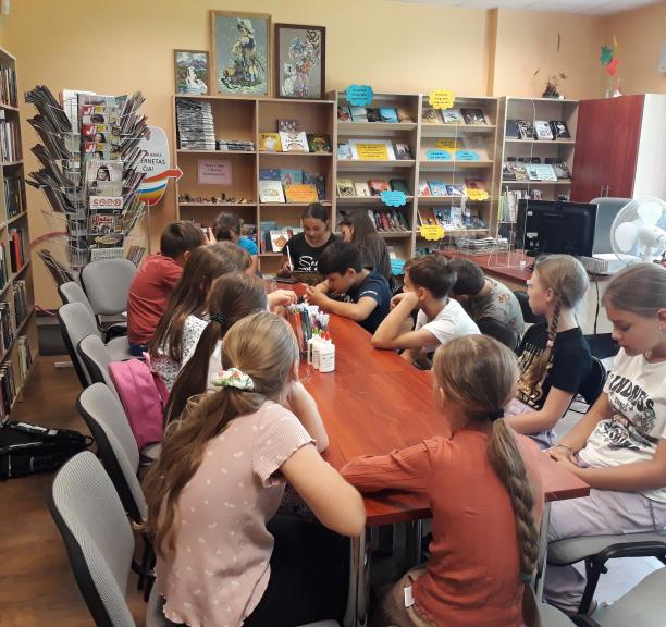 Birželio mėnesio veiklos Vandžiogalos bibliotekoje