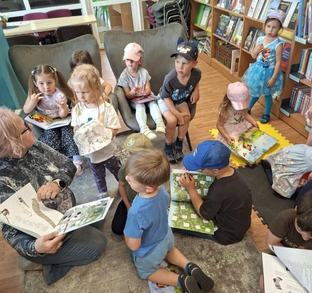 Vasaros veiklos Zapyškio bibliotekoje