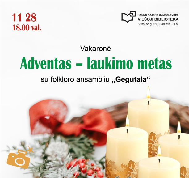 Adventas – laukimo metas