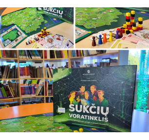 Žaidimų popietė bibliotekoje: „Sukčių voratinklis“