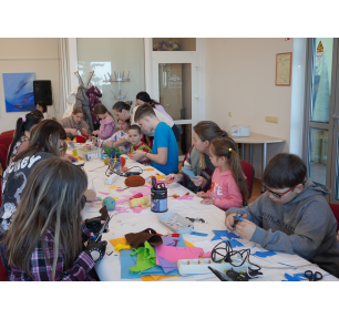 Šeimų šeštadienis bibliotekoje: Ugninio arklio metų simbolika