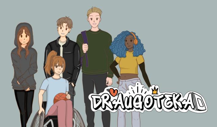 „Draugoteka“ kviečia paauglius skaityti