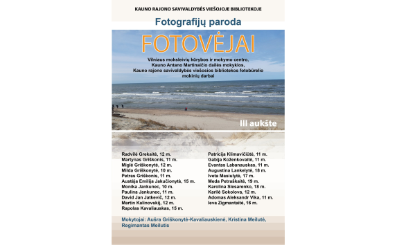 Fotografijos paroda „Fotovėjai“