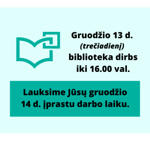 Trumpesnis darbo laikas 2023-12-13