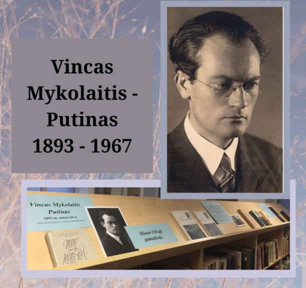 Literatūrinė paroda 130-ojo gimtadienio proga
