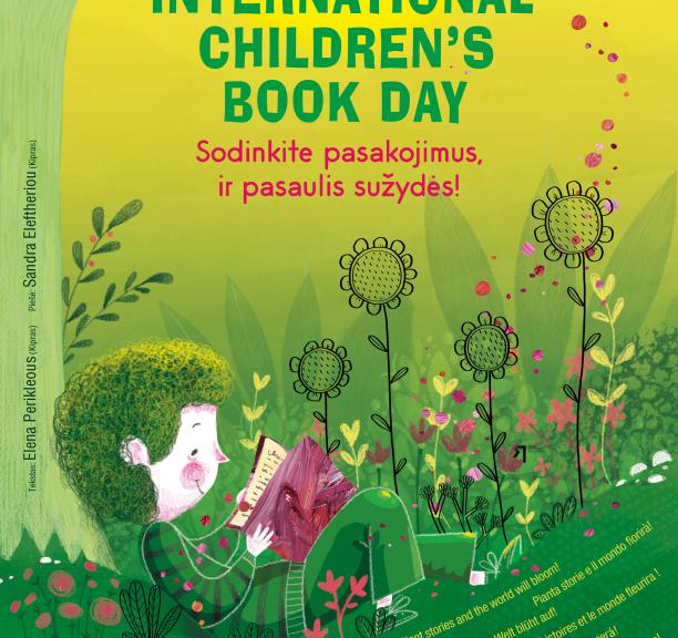 Su artėjančia Tarptautine vaikų knygos diena