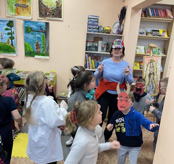 Kūrybinės ir kitos veiklos Saulėtekio bibliotekoje kovo mėnesį