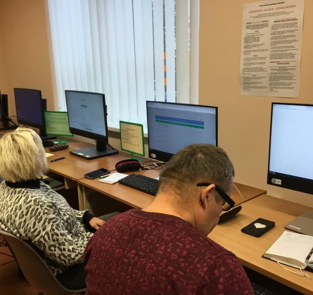 Skaitmeninio raštingumo mokymai Ringaudų bibliotekoje
