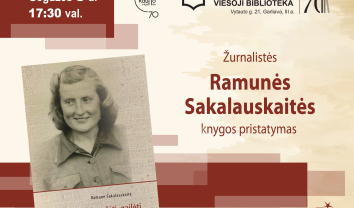 Žurnalistės Ramunės Sakalauskaitės knygos „Įžadas: kovoti, mylėti, gailėti. Jadvygos Bieliauskienės gyvenimas“ pristatymas