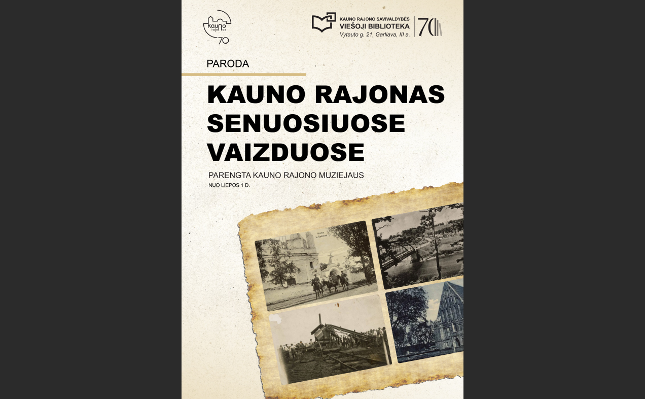 Kauno rajonas senuosiuose vaizduose