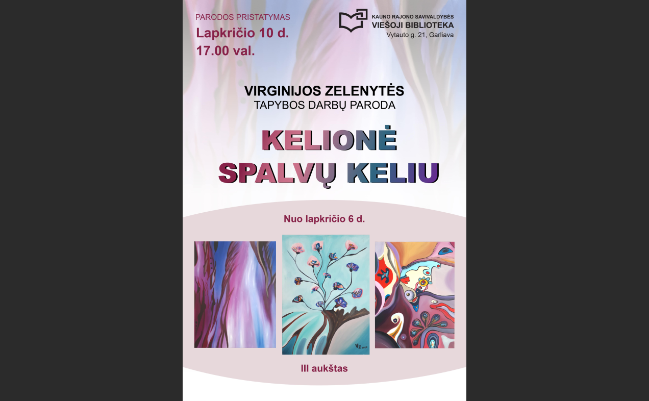 Kelionė spalvų keliu