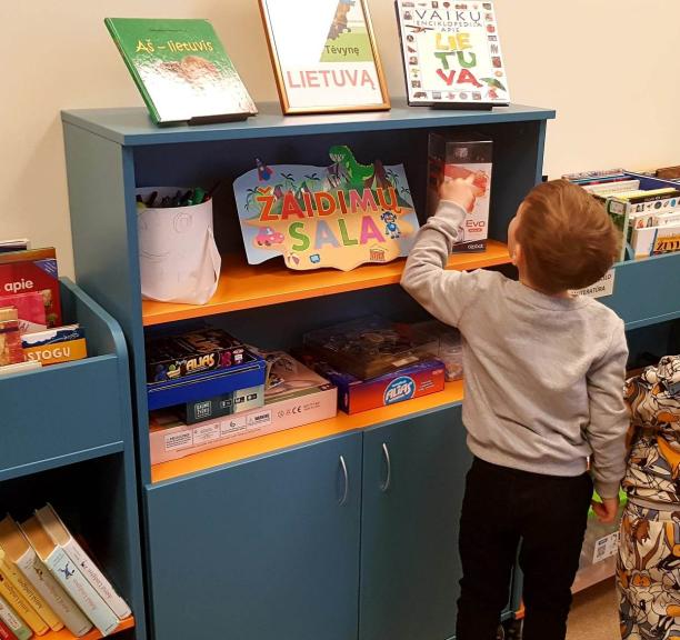 Biblioteką aplankė „Lašeliukai“