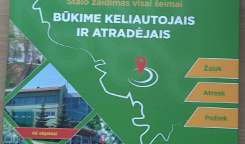 „Būkime keliautojais ir atradėjais“ pristatytas TAU Vilkijos fakulteto studentams