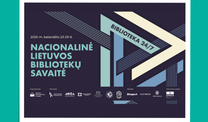Jubiliejinė 25-oji Bibliotekų savaitė kviečia kalbėti apie paslaugų prieinamumą šiuolaikiniam vartotojui