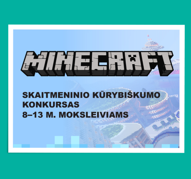 Sukurk savo svajonių biblioteką „Minecraft“!