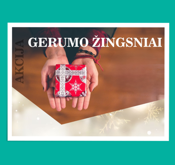 Akcija „Gerumo žingsniai“: kviečiame Jus prisijungti!