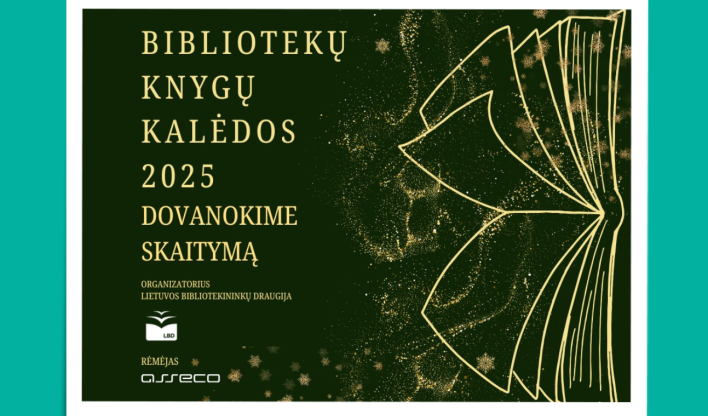 Bibliotekų knygų Kalėdos 2025 