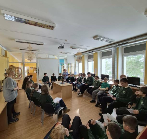 Vasario mėnesio veiklos Zapyškio bibliotekoje