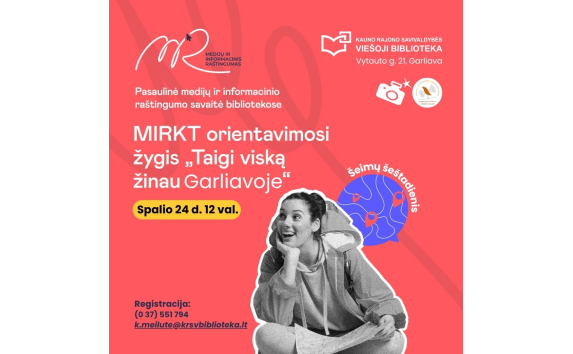 Taigi viską žinau GARLIAVOJE