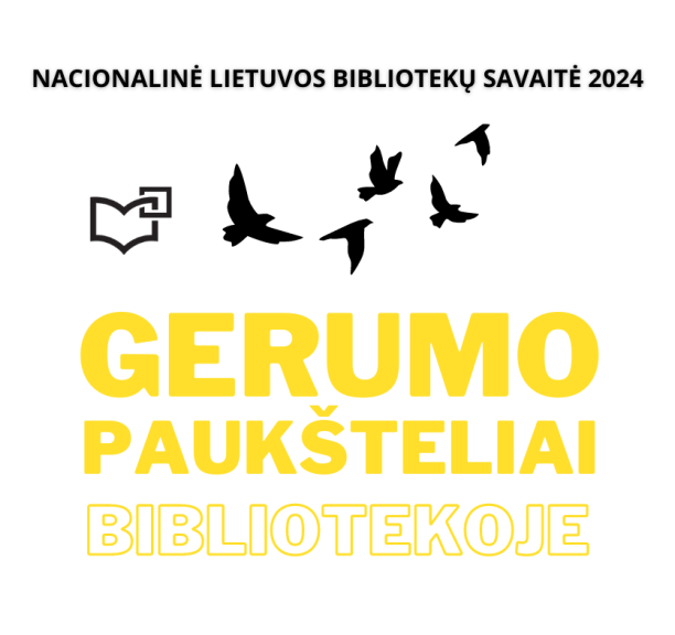 Gerumo paukšteliai bibliotekoje