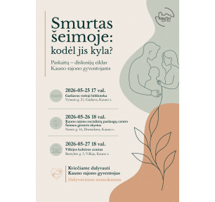 SMURTAS ŠEIMOJE: kodėl jis kyla?
