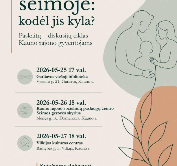 SMURTAS ŠEIMOJE: kodėl jis kyla?