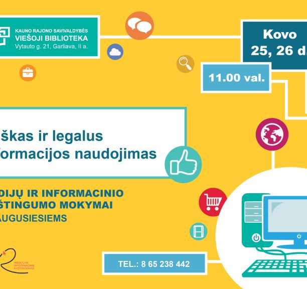 Etiškas ir legalus informacijos naudojimas