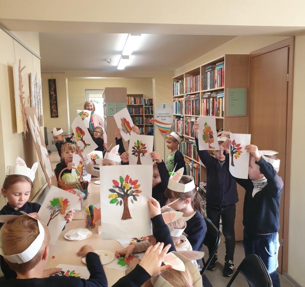 Spalio mėnesio veiklos Šlienavos bibliotekoje