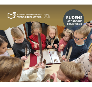 Rudens atostogos bibliotekoje – smagiai, kūrybiškai ir aktyviai!