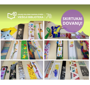 Skirtukai dovanų