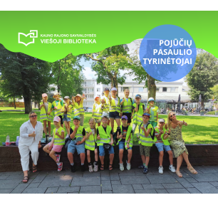 Vasaros stovykla „Pojūčių pasaulio tyrinėtojai“