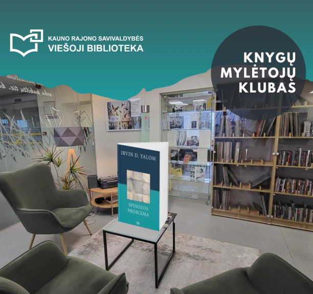 Knygų mylėtojų klubas:  Irvin D. Yalom „Spinozos problema“