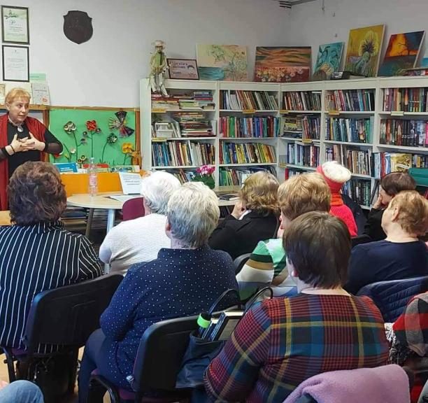 Pirmosios pavasario veiklos Babtų bibliotekoje