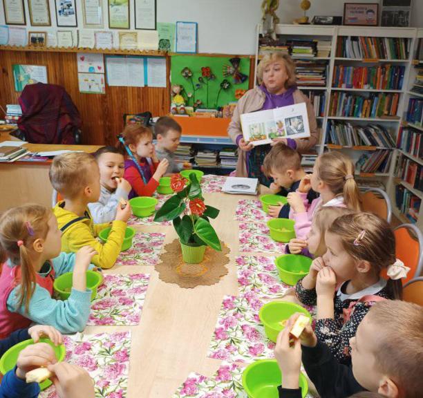 Sensoriniai skaitymai Babtų lopšelio-darželio vaikams